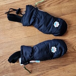 Kids Kushi-riki Waterproof Gloves black XXS